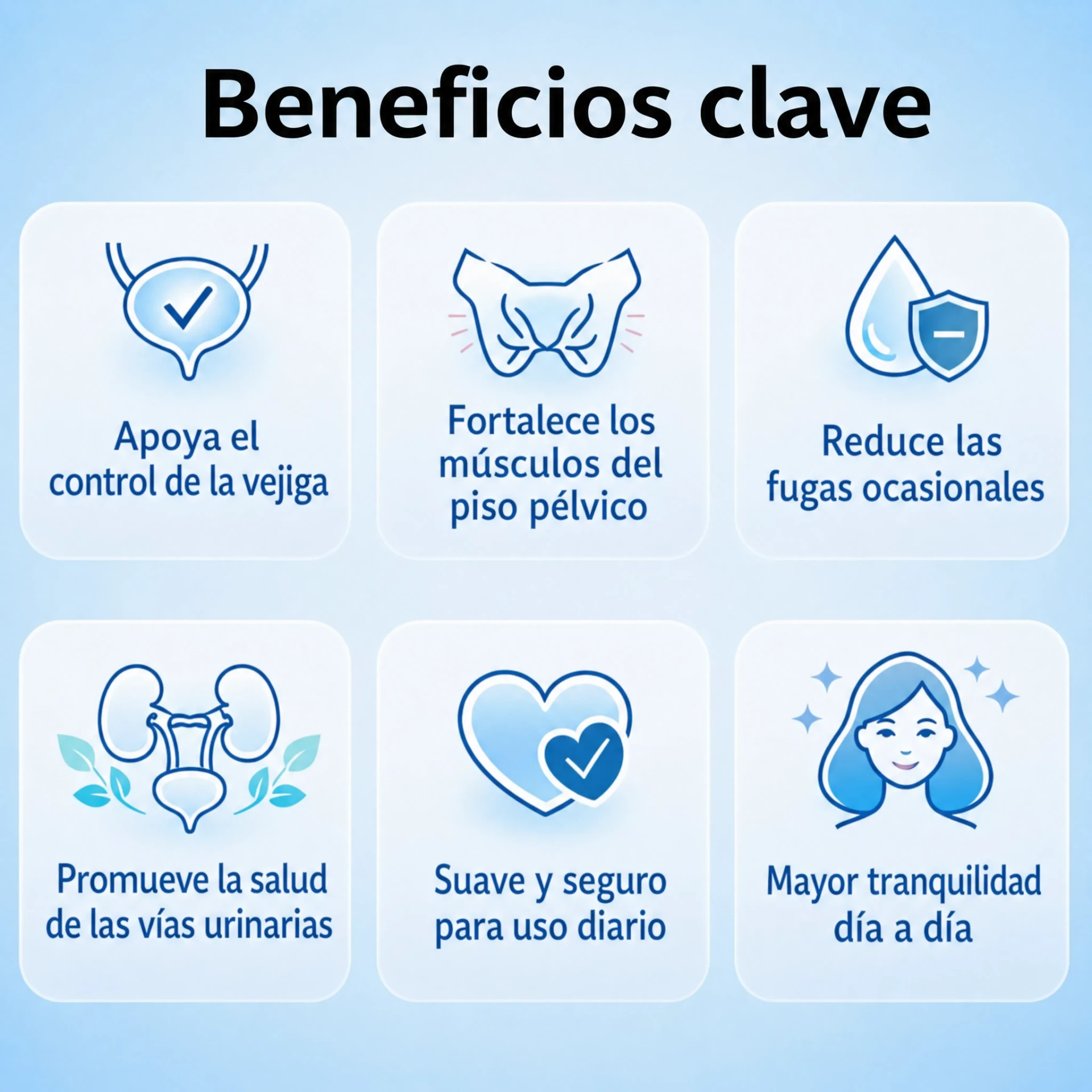 Beneficios clave de UroControl